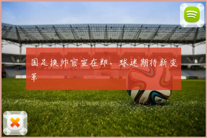 国足换帅官宣在即,球迷期待新变革